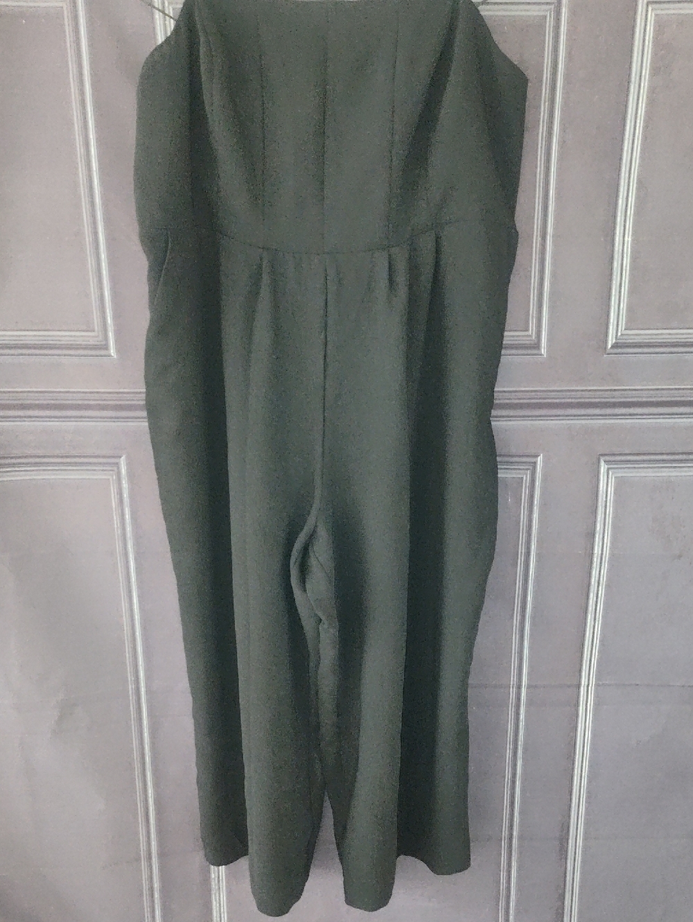 a new day Black Wide-Leg Strapless Jumpsuit